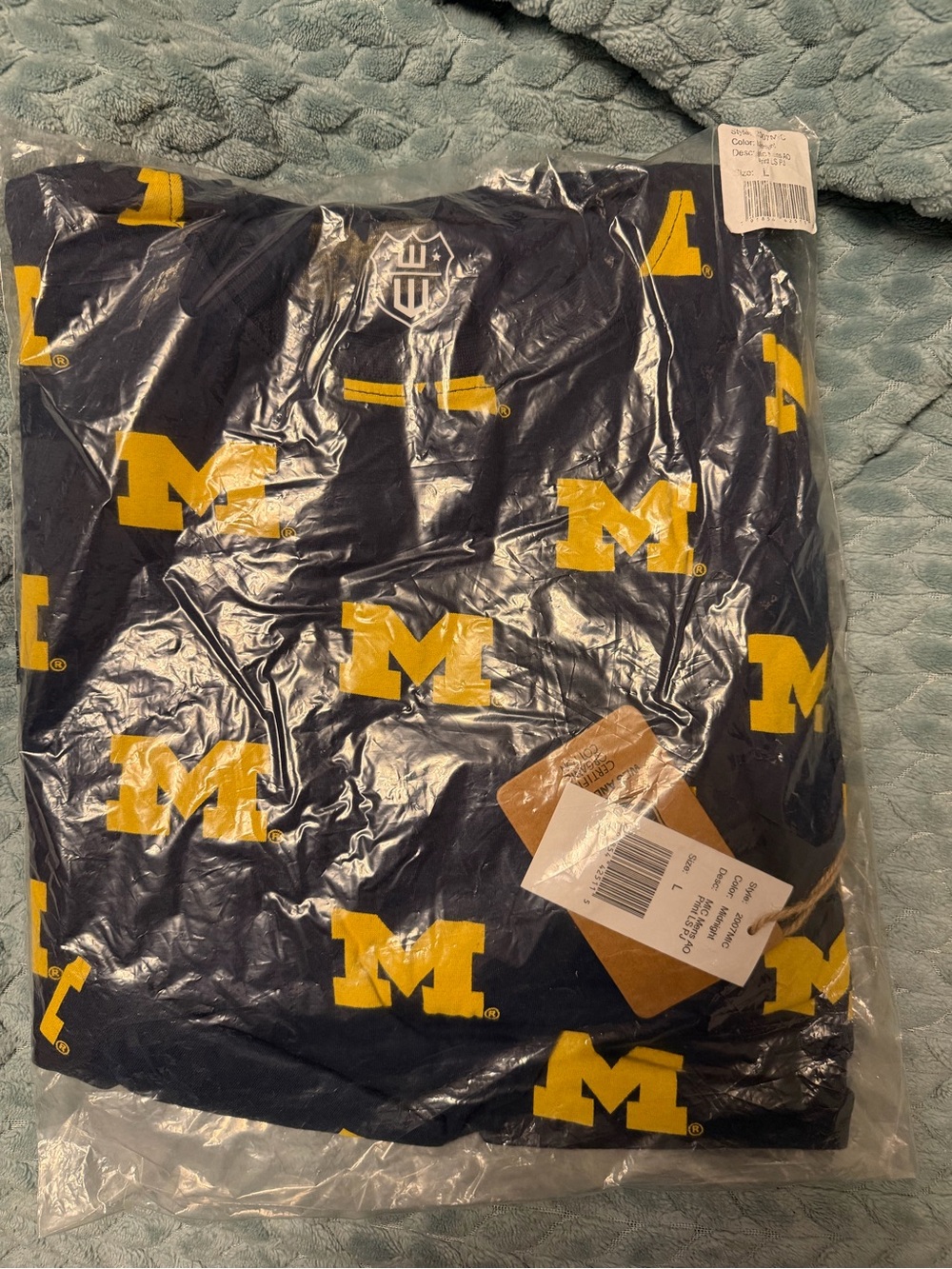 University of Michigan Navy Blue & Yellow Pajama Set